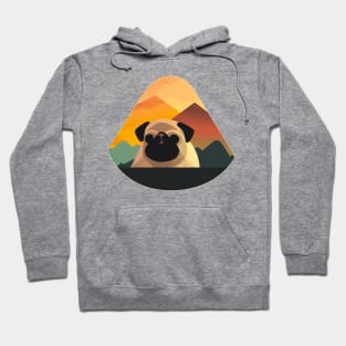 Mountain Pug Hoodie